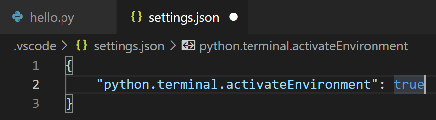 Activate Environment
